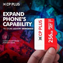 CP PLUS 256GB MICRO SD MEMORY CARD CP-NM256
